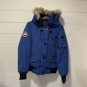 Pacific Blue Canada Goose Women’s Chilliwack Bomber Down Jacket - Size S - 7950L - Picture 1 of 17