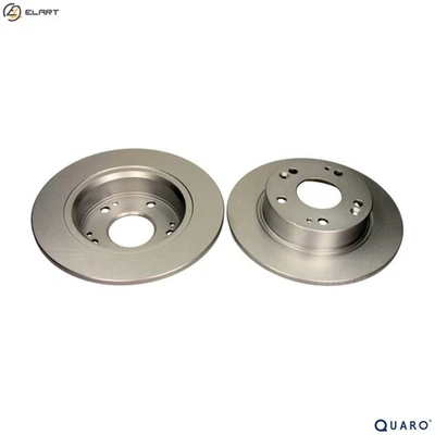 2x BRAKE DISC QD1044 FOR HONDA ACCORD/VII/EURO/Tourer/VIII K24A1K24A2 2.4L 4cyl - Image 1 of 4