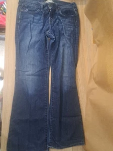 Lucky Brand Stark Sweet Low Bootcut Jeans 8|29 Short Insam Denim 33 Waist - Bild 1 von 21