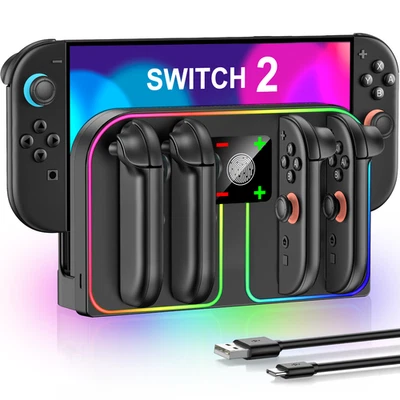 Switch 2 Controller Charger Wall-Mounted Charging Dock for Nintendo Switch 2 - image 1 of 4