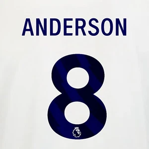 2025 2026 OFICIAL NOTTINGHAM ANDERSON 8 AZUL VISITANTE JUGADOR TALLA NOMBRE CONJUNTO - Imagen 1 de 1
