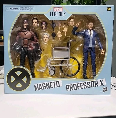 Marvel Legends X-Men Magneto y Profesor X Paquete de 2 Nuevo Precintado Foto 1 de 2