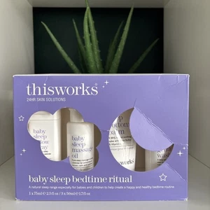 This Works Baby Sleep Bedtime Ritual Gift Set - Paediatrician Approved Baby Sle - Picture 1 of 4