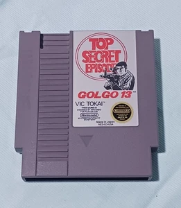 Nintendo NES Golgo 13 Top Secret Episode Video Game Cartridge - Picture 1 of 3
