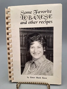 Some Favorite LEBANESE and other Recipes ~ Ester Mack Knox ~ Signed ~ 1993 - Picture 1 of 18