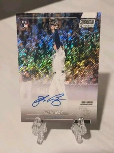 Shane Baz 2022 Topps Stadium Club cromo refractor brillante automático RC #/5 - Imagen 1 de 2