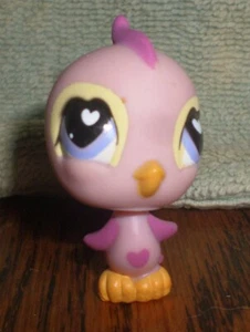 Littlest Pet Shop Authentic #553 parrocchetto rosa con occhi azzurri - Foto 1 di 3