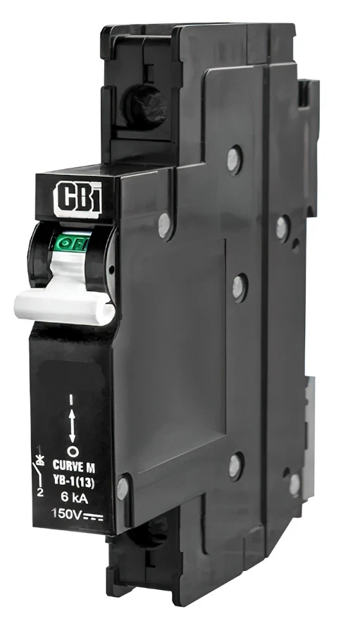 Midnite Solar MNEPV30-150-1PNP Breaker 30A 150VDC 1Pole DIN NON-POLARIZED