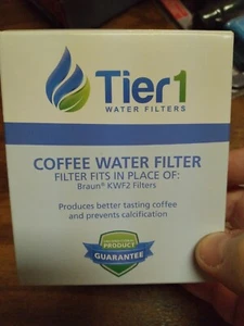 1 Braun Brita Water Coffee Filter KWF2 New Unopened Guaranteed to Function - Picture 1 of 4
