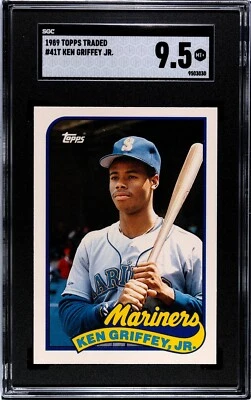 1989 Topps Traded No41T Кен Гриффи младший радиоуправляемый SGC 9.5 - Изображение 1 из 4
