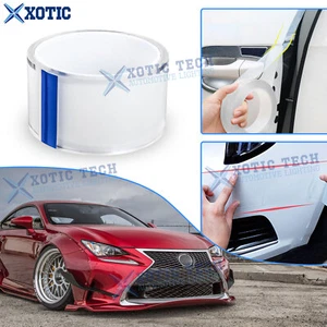 Door Sill Side Skirt Bumper Lip Protect Clear Roll Sticker Film For Toyota Lexus - Bild 1 von 11