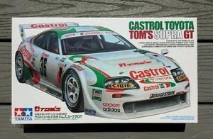 TAMIYA 1/24 CASTROL #36 TOYOTA TOM'S SUPRA GT SPORTS RACE CAR MODEL KIT 24163 FS - Picture 1 of 10