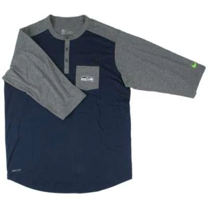 Nike Seattle Seahawks Dri-FIT 3/4 Sleeves Shirt - Picture 1 of 1