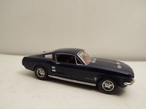 matchbox 1967 ford mustang fast back dinky-blue-Free Shipping