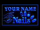 270044 Nails Salon Shop panneau néon personnalisé lumière éclairée