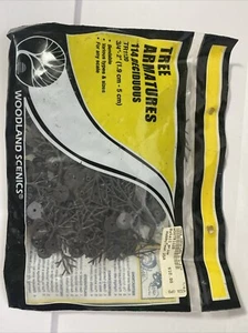 NEW Woodland N/HO Train Scenery Tree Armatures 3/4-2" (114) TR1120 - Picture 1 of 2