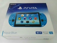 PlayStation PS Vita Wi Fi Console PCH 2000 ZA23 Aqua Blue Sony used JP F/S