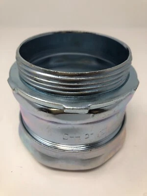C-H 3" COMPRESSION CONNECTOR EMT COUPLING ADAPTER CONDUIT FITTING - Image 1 of 3