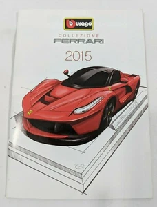 2015 Bburago Coleczione Ferrari Toy Car Catalog - Picture 1 of 6