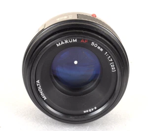 Minolta Maxxum AF 50mm f/1.7 prime lens - Picture 1 of 8