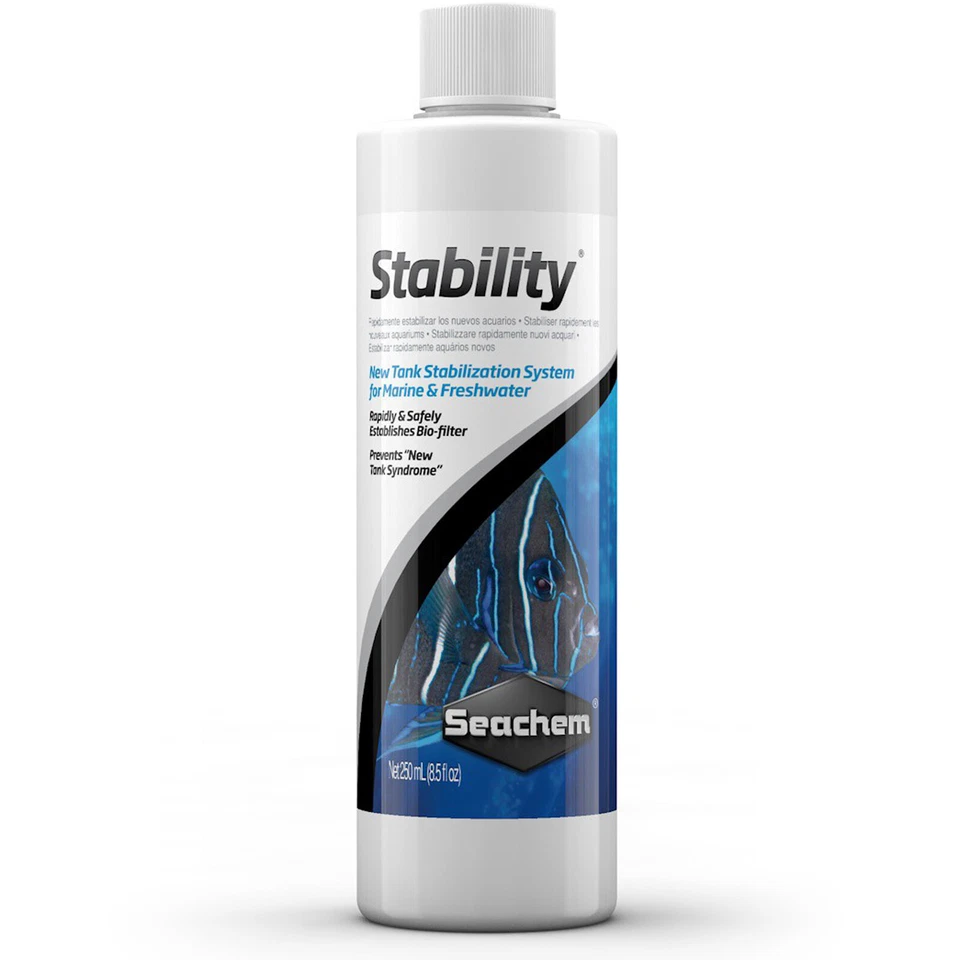 Seachem Stability Fish Tank Stabilizer - For Freshwater and Marine Aquariums