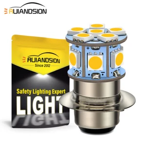 Ruiandsion H6M Motorcycle Headlight P15D Driving Light Hi Lo Beam 6V 2 Colors - Picture 1 of 10