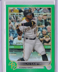 2022 Topps Chrome Green Refractor /99 Rodolfo Castro #7 Rookie RC - Bild 1 von 1
