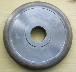 Diamond wheel 1FF1 spherical surface Metal bond 150 R 12- 16 GRIT 120 . - Picture 1 of 6