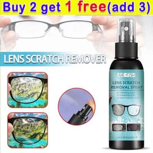Lens Scratch Remover Sprays Eyeglass Windshield Glass Repair Liquid 100ml NW - Picture 1 of 15