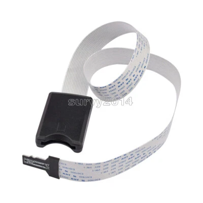 TF Micro SD To SD Card Extension Cable Adapters Flexible For Car Extender 48CM - Image 1 of 4