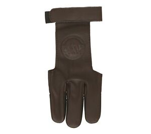 October Mountain (OMP) Traditional Shooter's Glove (Brown) X-Small #57354
