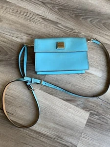 Dooney & Bourke Handtasche türkis blau Crossbody  - Bild 1 von 7