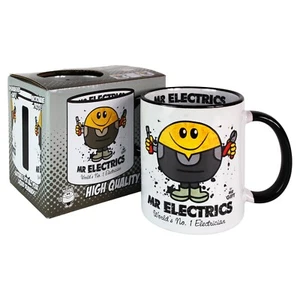 Electrics Mug Gift for The World's No 1 Electrician Present Gift for dad him Man - Picture 1 of 5