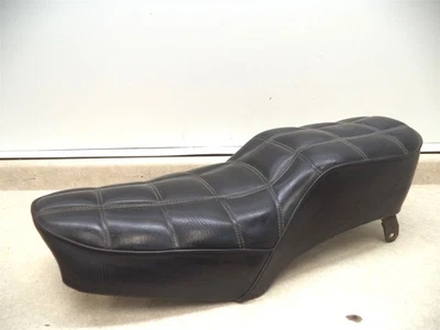 1980 Suzuki GS450L conjunto de assento base espuma capa motorista passageiro  - Imagem 1 de 4