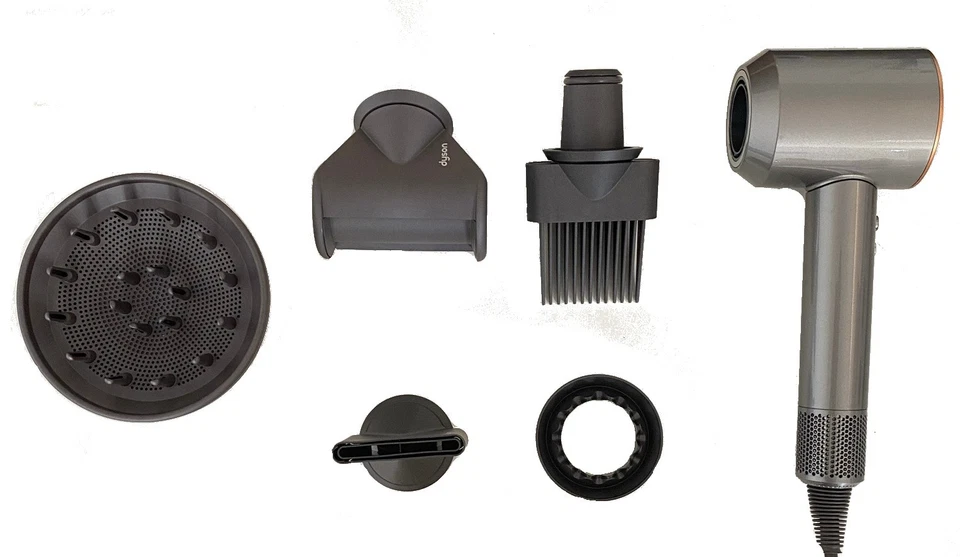 DYSON Haartrockner Supersonic 1600W 28-100Grad Schwarz/Nickel NEU - Bild 1 von 1