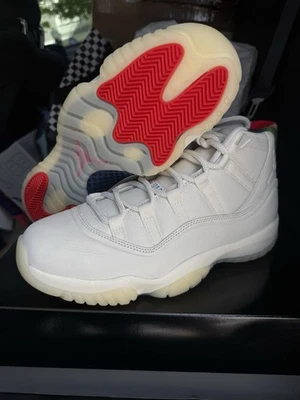 Size 10 Nike Air Jordan 11 XI 285 Atl Atlanta Exclusive Wish Retro Sail IN HAND - Image 1 of 4
