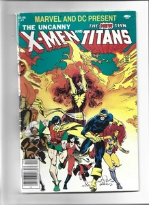 Marvel and DC Present UNCANNY X-MEN AND THE NEW TEEN TITANS # 1 Mid-grade (c5) - Bild 1 von 2
