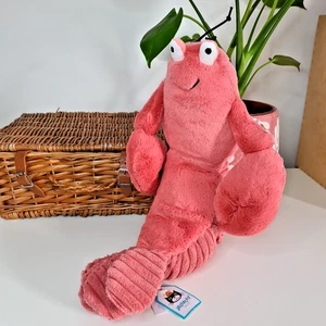 Jellycat Larry Lobster - Langosta mediana - Criatura marina juguete suave gorro de felpa 12"" - Imagen 1 de 17