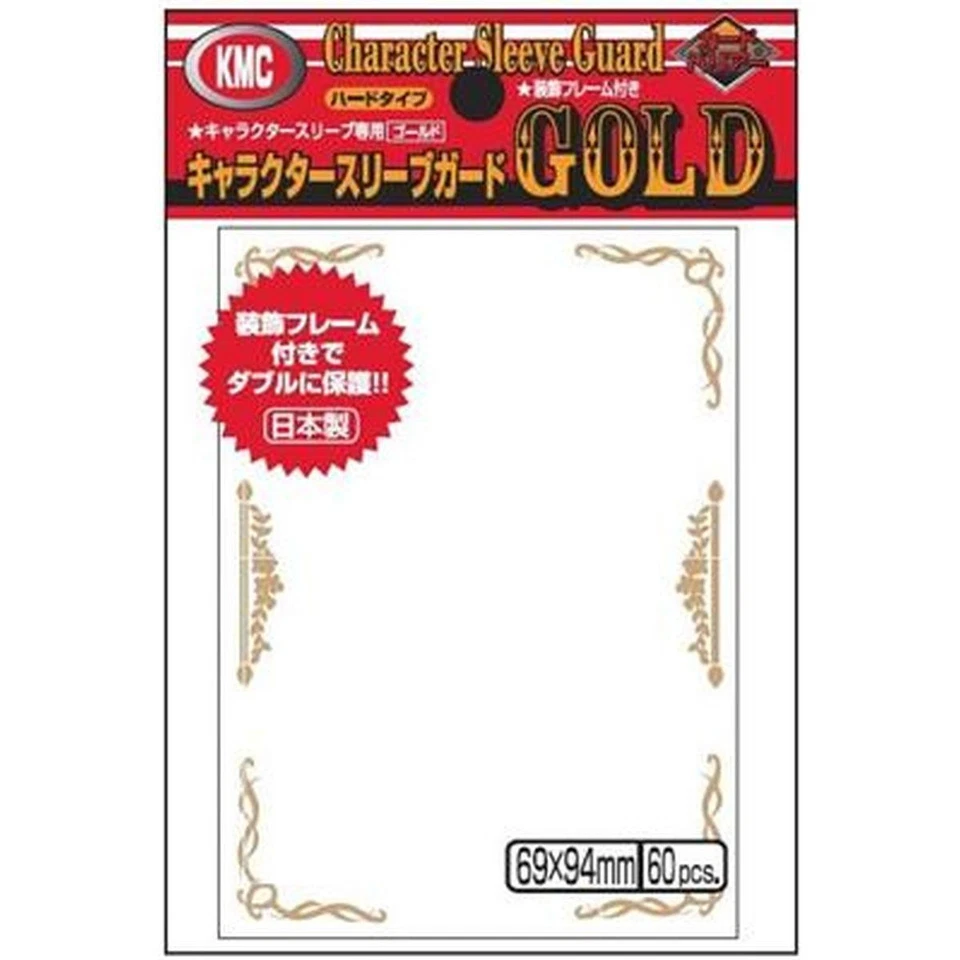KMC - 60 Umschläge Triple Sleeves Character Guard Gold - Oversized 69X94 - Bild 1 von 1