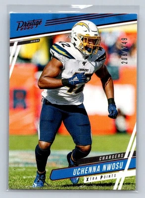 2020  Panini Prestige Xtra Points Red #52 Uchenna Nwosu Rc Rookie /249 B39 - Image 1 of 2