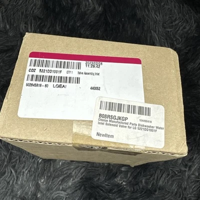 Election Parts 5221DD1001F Electroválvula de entrada de agua para lavavajillas para LG Foto 1 de 2