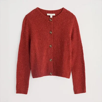 Seasalt Dawson Pick Cardigan Red Sail - Image 1 of 4