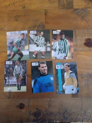 7x Plymouth Argyle pro set football cards 1990/91 & 1991-92. No Swaps  - Image 1 of 3
