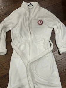 Alabama Crimson Tide NCAA Bademantel L/XL weiß neu ohne Etikett warm Urlaub gemütlich - Bild 1 von 6