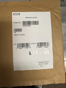 Kit de verrouillage de lunette d'armoire HP 875519-B21,P48633-001 - Proliant Dl380, Gen11 Dl380 - Photo 1/3