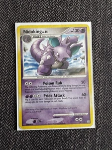 Nidoking 34/132 Pokemon D&P Secret Wonders Trading Card TCG Rare 2007 - Picture 1 of 2