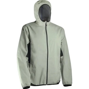 NEU Sun Mountain LARGE Golf Monsoon wasserdichte Regenjacke mit Kapuze oliv schwarz - Bild 1 von 3