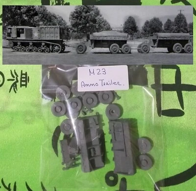 Kit maqueta para montar y pintar - Vehículo militar . M23 Ammo Trailer - 1/72 - Imagen 1 de 2