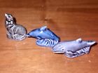 3 X WADE WHIMSY LOT SEALIFE SEALION, DOLPHIN AND WHALE