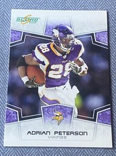 2008 Score Adrian Peterson Minnesota Vikings #172 NFL MVP Football 